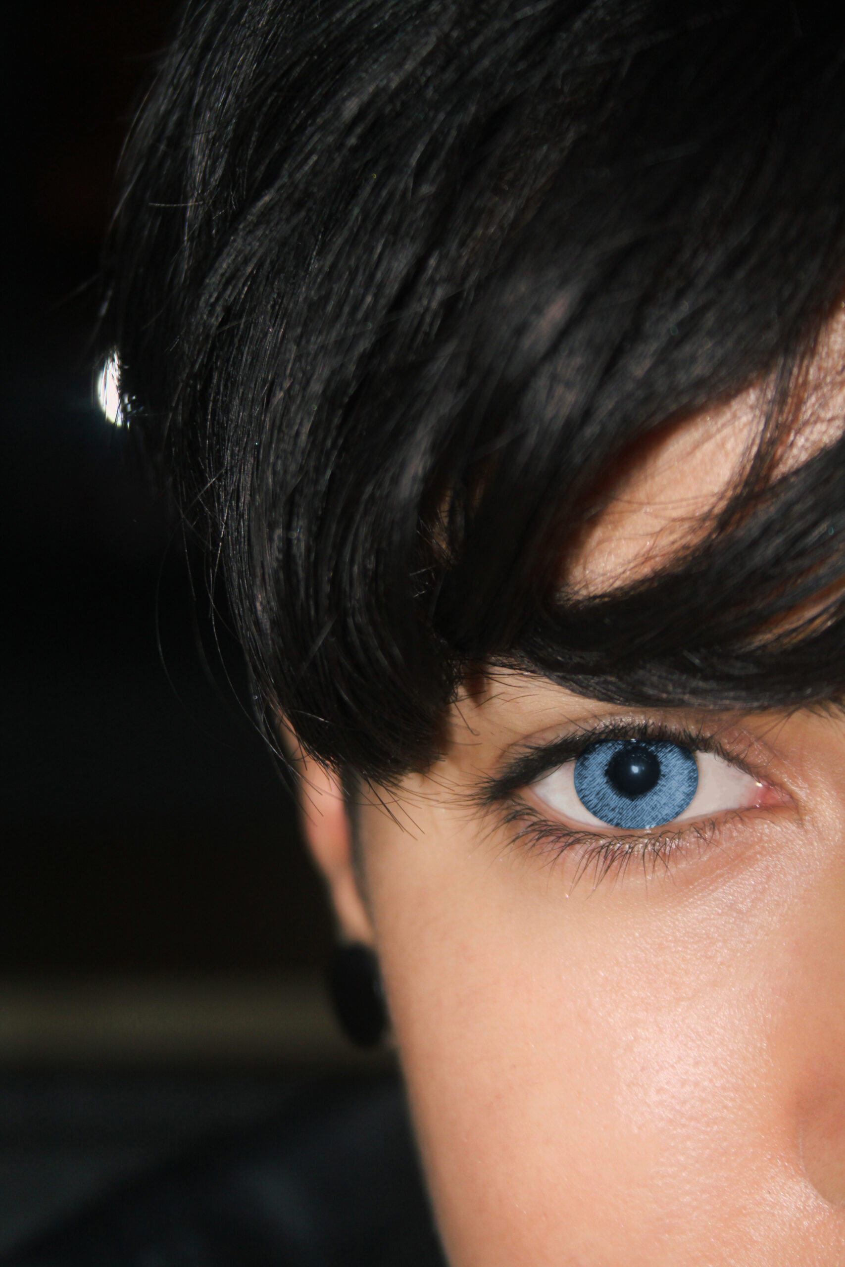 Lentilles azur